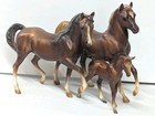 Vintage Breyer Classic Arabian Family Horses 3055 Stallion Mare   Foal