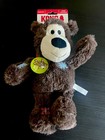Kong Wild Knots Bear Dog Toy Squeaks Internal Knotted Rope Plush M l Brand New
