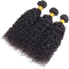 Curly Human Hair 3 Bundles 100  Unprocessed Brazilian Curly Hair Extension Soft