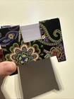 Nwt Vera Bradley Note Cube With Mini Pen And Stand Floral Paisley Pattern