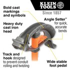 Klein Tools 51605 Iron Conduit Bender Full Assembly 1-inch Emt And 3 4-inch