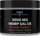 Hemp 3000 Mg Extreme Strength Hemp Salve   Ideal For Hips  Joints  Neck  Back   