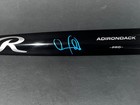 Andy Pages Dodgers Auto Signed Black Bat Beckett Witness Rawlings