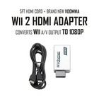 Nintendo Wii Console Hd   Pick 1-4 Voomwa Remotes  Wii Sports  Mario   More