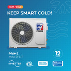 36000 Btu Mini Split Ac Heat Pump Prime Wifi 19 Seer 220v Inverter W kit