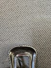 Ranger Belt Company Braided Brown Dress Belt Size M 1in Silver Buckle Adj