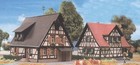Kibri 6406 Z Scale 2 Timber Framed Houses