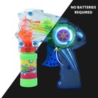 6 Pcs Wind Up Bubble Guns For Kids  Light Up Led Bubble Shooters  Bubble Blow   