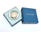 1975 Estee Lauder Ice Crystal Pressed Powder Solid Compact In Orig  Box Rare Vtg