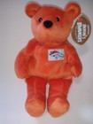 Nfl Salvino s Bammers Denver Broncos Elway  7 Orange Plush Beanie Bear New W Tag