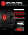 Ilm Bike Cycling Helmet With Usb Rechargeable Led Front And Back Light Men Women