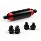 44mm Us High Flow Fuel Filter 250psi 100 Micron Cleanable  An6 An8  An10 Filting