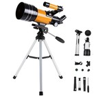 70mm Astronomical Telescope 15x-150x Portable Refractor W  Tripod Phone Mount