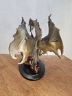 Dragon Of Destiny Crystal Ball - Franklin Mint By Julie Bell  Bronze Statue