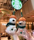 2026 New Starbucks X Peanuts      Snoopy Glass Cup 2026 Gift For Halloween