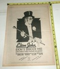 Elton John Vintage Original Album Ad Advert 1973 Don t Shoot Me Piano I m Player