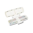 Schmincke Akademie Aquarell Watercolor Pans - Set Of 20  Plastic Case  Half P   