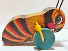 Vtg Buzzy Bee  325 Fisher Price Toys 1950 s Yellow Wings
