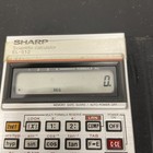 Vintage Sharp El-512 Scientific Calculator With Case New Batteries 
