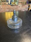 Rare Antique Vintage Buffalo Dental Manufacturing Company Glass Alcohol Lamp 