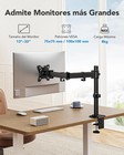 Single Monitor Arm For 13   -32    Screens  17 6 Lbs  Adjustable Desk Mount  Vesa   
