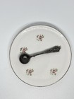 Antique Ornate Sterling Spoon Brooch Rose Point Design