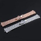 For Vacheron Constantin Overseas 24mm Stainless Steel Watch Bracelet Strap Band