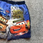 Disney Pixar Cars Swim Shorts Boys 5t Lightning Mcqueen Mater Radiator Springs
