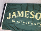 Jameson Irish Whiskey Flag Banner 3   5ft With 2 Brass Grommets Man Cave Bar