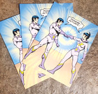 Vintage 2003 Dc Comics Super Friends Notecard Set - Incomplete  19 Cards 19 Env 