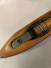 Vintage Lot Of 2 Draper Wood Loom Shuttle Boats Bobbin 16 1 2    Textile Weaving