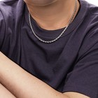 Stainless Steel Rope Chain Necklace Jewelry For Men - 4mm 18-22 Inch