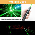 900miles Rechargeable Lazer Green Laser Pointer Pen Astronomy Visible Beam Light