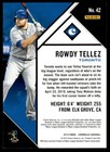 Rowdy Tellez 2019 Panini Chronicles Blue Rc 09 10 Milwaukee Brewers Blue Jays