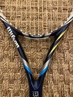 Wilson Blx Juice 100l  Lite Amplifeel 360 Tennis Racket 9 8oz White Blue 4   