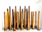 Antique Wood Spools Industrial Textile Thread   Bobbin Variety Lot Of 25