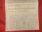 Vincent Price Estate Handwritten Essay On Venice  Poetically Written  18j