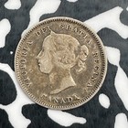 1900 Canada 5 Cents Lot n2774 Silver 