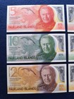 Falkland Islands 5   10   20 New Pounds 2025 Notes Set Polymer Unc
