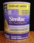 Lot Of 2 Cans Similac Purple Pro-total Comfort Infant Powder 29 8 Oz Exp 08 2027