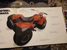 1980 Original Honda Atc185 Sales Brochure Super Rare Vintage 