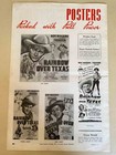 Rainbow Over Texas Pressbook 1946 Roy Rogers   gabby  Hayes  Dale Evans  Rare 