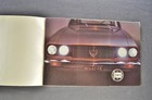 1969-1970 Lancia Flavia Coupe 2000 Catalog Brochure Original 4-language Text