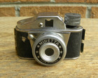 Vintage Minetta Mini Spy Film Camera In Leather Case  Japan   Read  