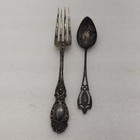 Sterling Silver Scrap Fork   Spoon   63 2 Grams