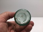 Small Antique Aqua  J  A  Sharwood   Co  Pickle Bottle  London   Bombay 