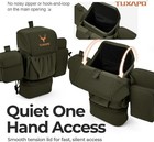 Silent Bino Chest Pack With Rangefinder Zipper Pockets Molle Storage Case