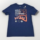 Nike Houston Astros 2017 World Series Champions T-shirt Navy Size Large