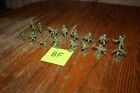 Marx Army Battleground 16-piece Lot Of Vintage American Soldiers Tank Bf - Mpc