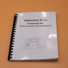 Combo 2 Books  Janome Continental M17 Manual Instructions Sewing And Embroidery